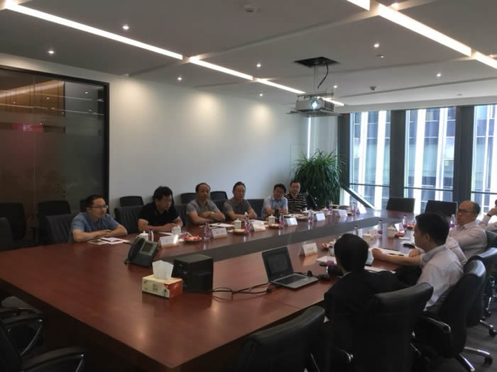 集團領導赴上海紅太陽金控集團洽談